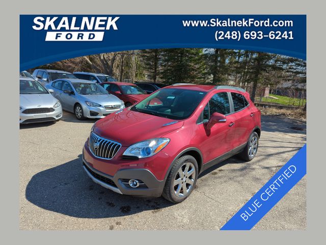 Winterberry Red Metallic 2016 Buick Encore Convenience FWD SUV / Crossover Front-Wheel Drive 6-Speed Automatic Overdrive