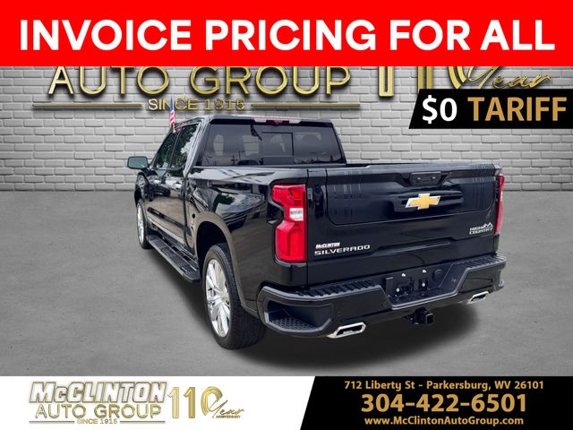 2025 Black Chevrolet Silverado 1500 High Country 4X4 Truck