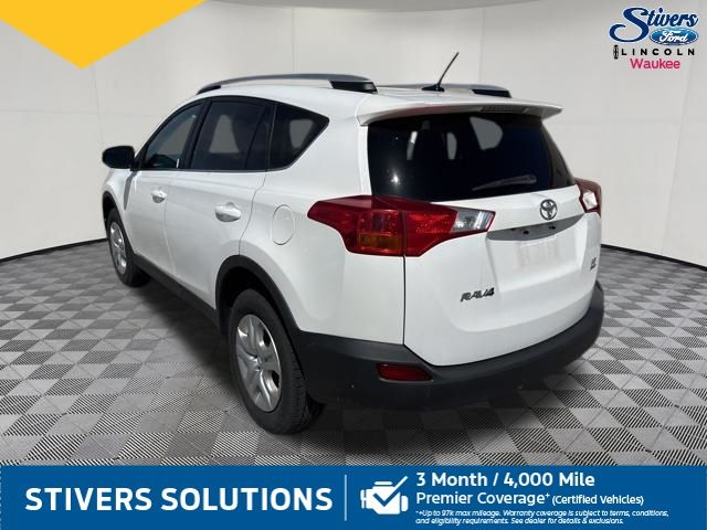 2014 Super White Toyota RAV4 LE AWD SUV