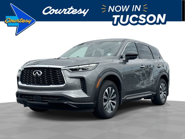 Gray (Graphite Shadow) 2025 INFINITI QX60 SUV / Crossover Front-Wheel Drive 9-Speed Automatic