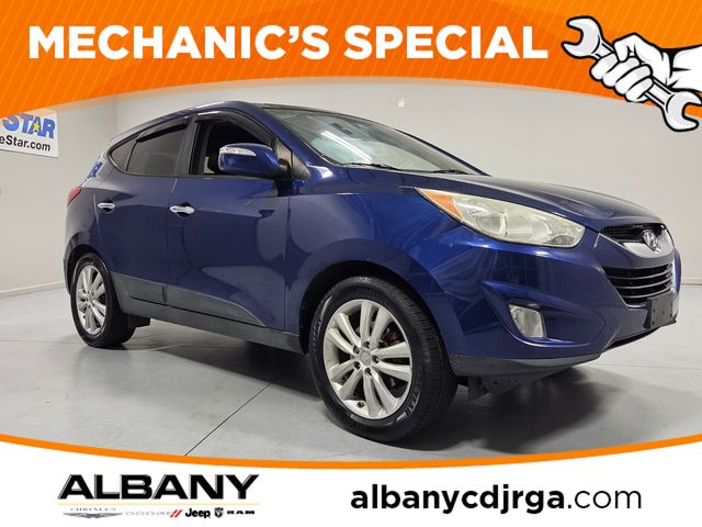 Iris Blue 2013 Hyundai Tucson Limited AWD SUV / Crossover All-Wheel Drive 6-Speed Automatic Overdrive