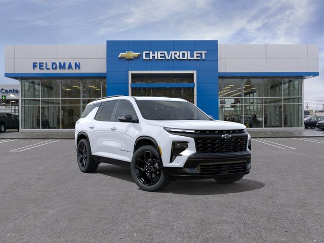 Polar White Tricoat 2026 Chevrolet Traverse SUV / Crossover Four-Wheel Drive 8-Speed Automatic