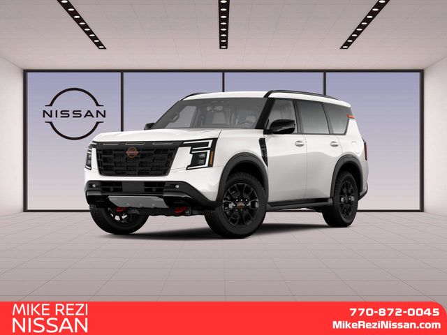 Aspen White Tricoat 2026 Nissan Armada SUV / Crossover Four-Wheel Drive 9-Speed Automatic
