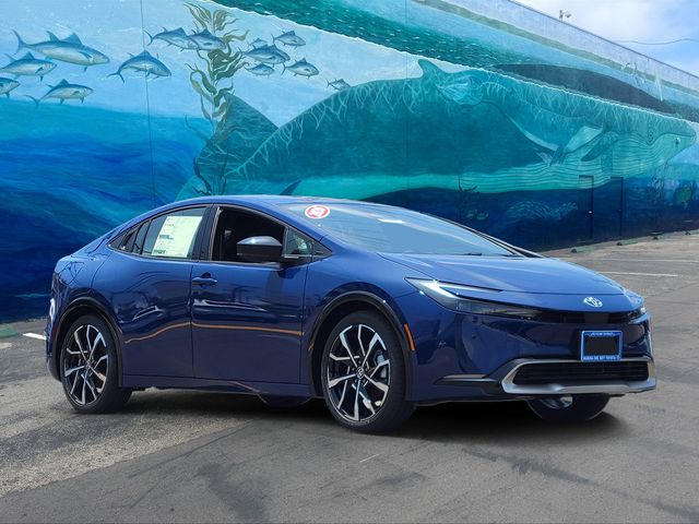 Blue 2026 Toyota Prius Plug-In Hybrid Hatchback Front-Wheel Drive Continuously Variable Transmission