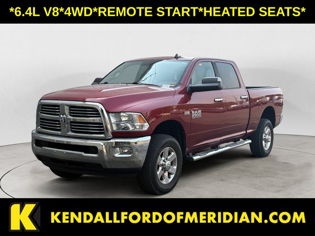 Deep Cherry Red Crystal 2014 RAM 2500 Pickup Truck Four-Wheel Drive 6-Speed Automatic