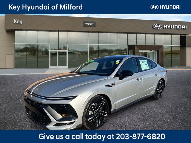Aero Silver 2026 Hyundai Sonata Sedan Front-Wheel Drive 8-Speed Automatic