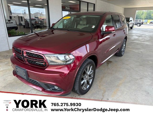 Red 2017 Dodge Durango SUV / Crossover All-Wheel Drive 8-Speed Automatic