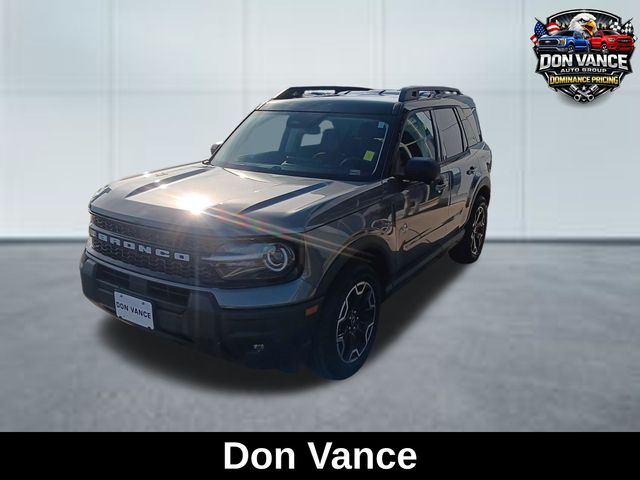 Gray Metallic 2025 Ford Bronco Sport Outer Banks AWD SUV / Crossover All-Wheel Drive 8-Speed Automatic