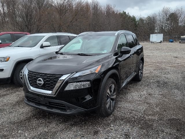Super Black 2023 Nissan Rogue SL FWD SUV / Crossover Front-Wheel Drive Continuously Variable Transmission