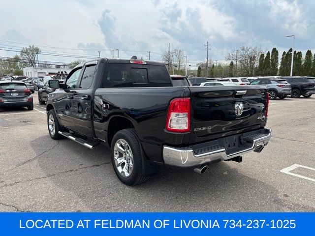 Used 2020 RAM Ram 1500 Pickup Big Horn/Lone Star with VIN 1C6SRFBT6LN247532 for sale in Livonia, MI