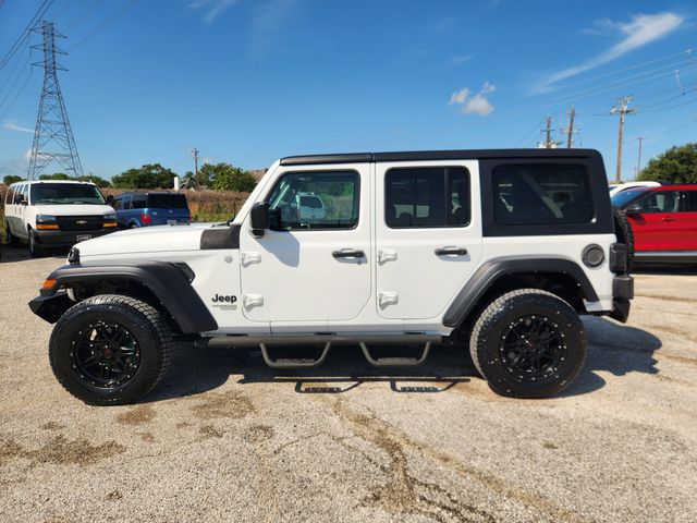 2021 Jeep Wrangler Unlimited Sport S White at Emmons Autoplex