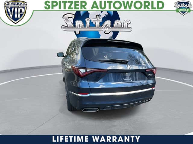 2026 Acura MDX Advance Package Blue at Spitzer Acura