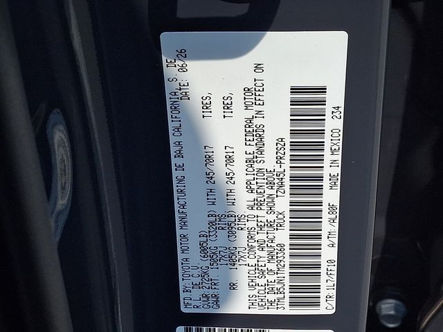 New 2026 Toyota Tacoma Truck