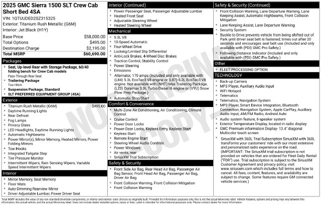 Used 2025 GMC Sierra 1500 Truck