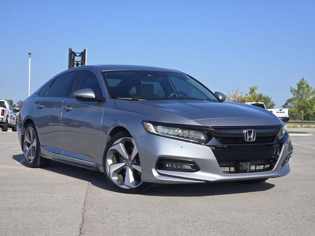 Silver 2018 Honda Accord Sedan Front-Wheel Drive Automatic