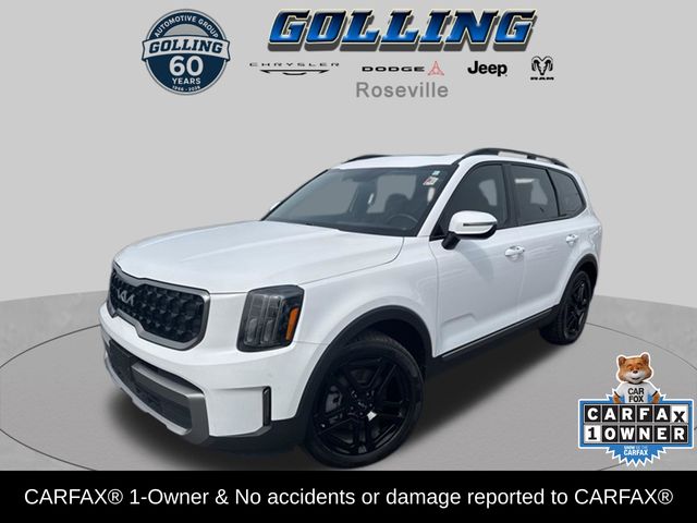 Glacial White Pearl 2023 Kia Telluride SUV / Crossover All-Wheel Drive 8-Speed Automatic