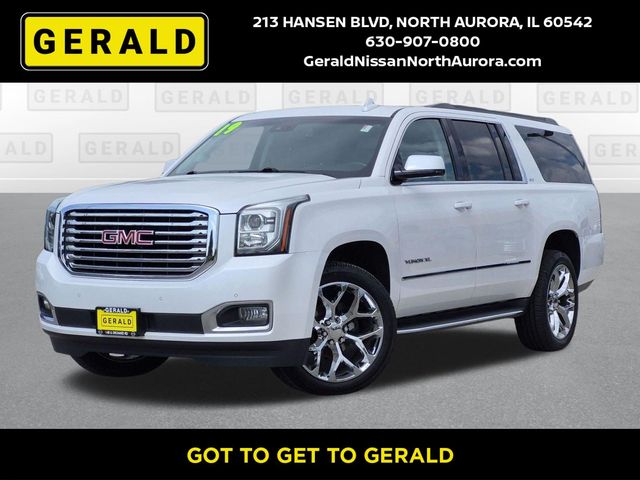 White Frost Tricoat 2019 GMC Yukon XL SUV / Crossover Four-Wheel Drive 6-Speed Automatic Overdrive