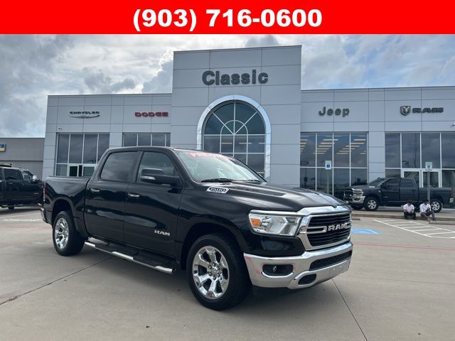 Diamond Black 2019 RAM 1500 Big Horn Crew Cab RWD Pickup Truck 4X2 8-Speed Automatic
