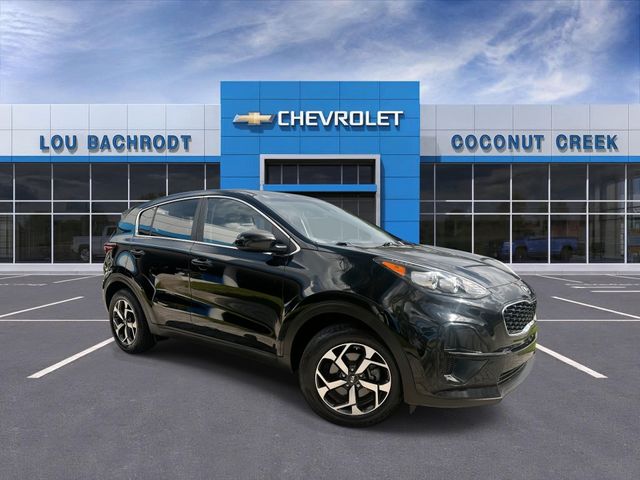 Black Cherry 2021 Kia Sportage SUV / Crossover Front-Wheel Drive 6-Speed Automatic Overdrive