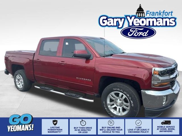 Cajun Red Tintcoat 2018 Chevrolet Silverado 1500 Pickup Truck Four-Wheel Drive 6-Speed Automatic Overdrive