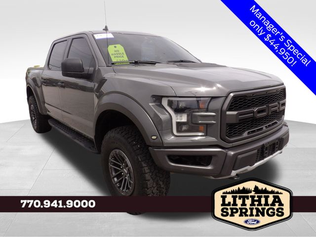 Gray (Lead Foot) 2020 Ford F-150 Raptor SuperCrew 4WD Pickup Truck Four-Wheel Drive Automatic