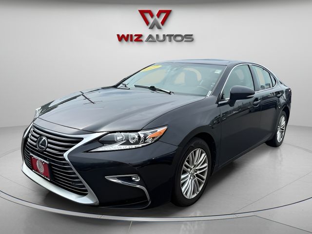 Black (Caviar) 2017 Lexus ES Sedan Front-Wheel Drive 6-Speed Automatic