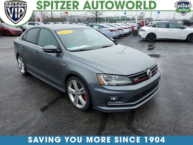 Gray 2017 Volkswagen Jetta GLI 2.0T FWD Sedan Front-Wheel Drive 6-Speed Manual