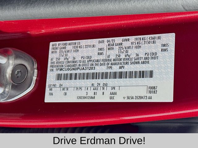 Used 2023 Ford Escape SUV