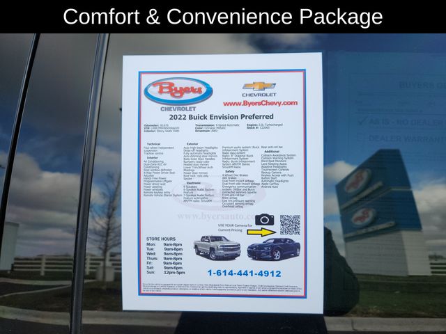 Used 2022 Buick Envision For Sale in Grove City, OH