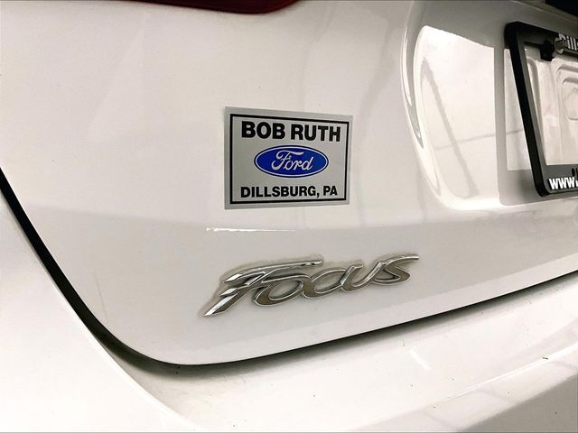 2018 Ford Focus S White at Phil Fitts Ford