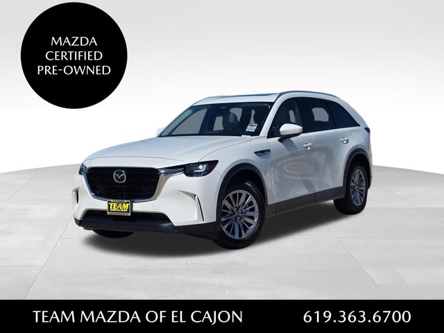 Rhodium White Premium 2024 Mazda CX-90 PHEV Preferred AWD SUV / Crossover All-Wheel Drive 8-Speed Automatic