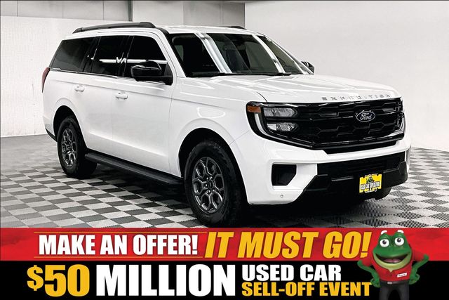 Oxford White 2025 Ford Expedition SUV / Crossover Four-Wheel Drive 10-Speed Automatic