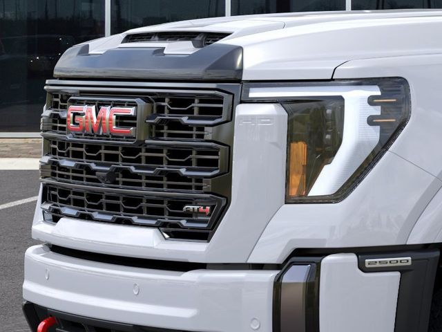 2026 GMC Sierra 2500HD AT4 White at Wharton Chevrolet GMC
