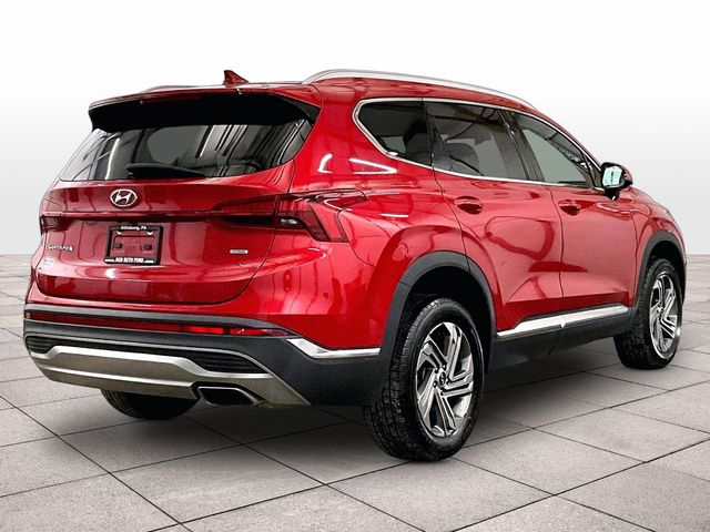2021 Hyundai Santa Fe SEL Red at Bob Ruth Ford