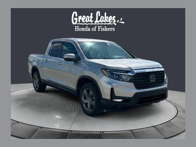 Lunar Silver Metallic 2023 Honda Ridgeline RTL AWD Pickup Truck All-Wheel Drive 9-Speed Automatic