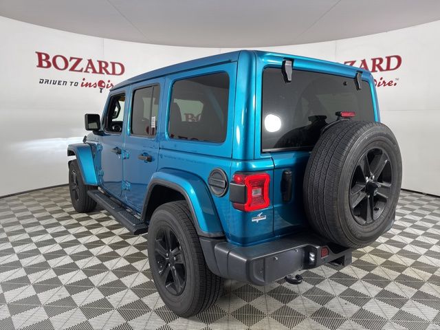 2020 Green Jeep Wrangler Unlimited Sahara 4X4 SUV