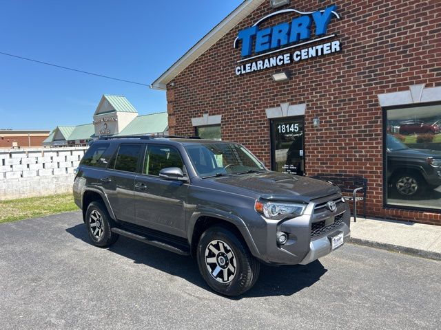 Magnetic Gray Metallic 2021 Toyota 4Runner TRD Off-Road Premium 4WD SUV / Crossover Four-Wheel Drive 5-Speed Automatic Overdrive