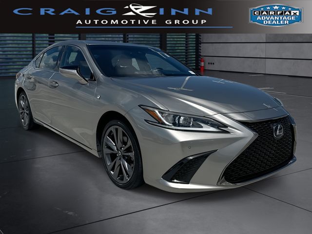 Silver 2019 Lexus ES 350 F Sport FWD Sedan Front-Wheel Drive 8-Speed Automatic