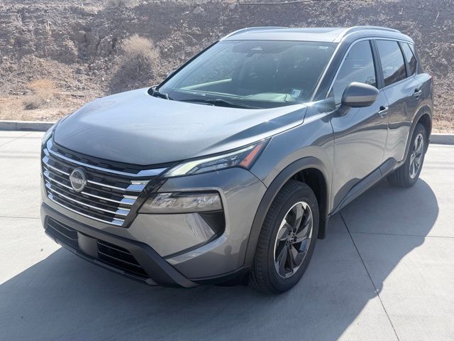 Gray (Gun Metallic) 2024 Nissan Rogue SV FWD SUV / Crossover Front-Wheel Drive Continuously Variable Transmission