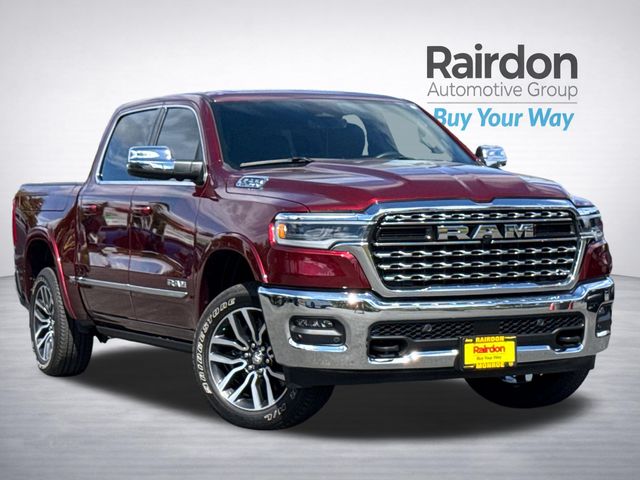 Delmonico Red Pearlcoat 2025 RAM 1500 Pickup Truck Four-Wheel Drive 8-Speed Automatic
