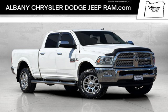 Bright White Clearcoat 2018 RAM 2500 Pickup Truck Four-Wheel Drive 6-Speed Automatic