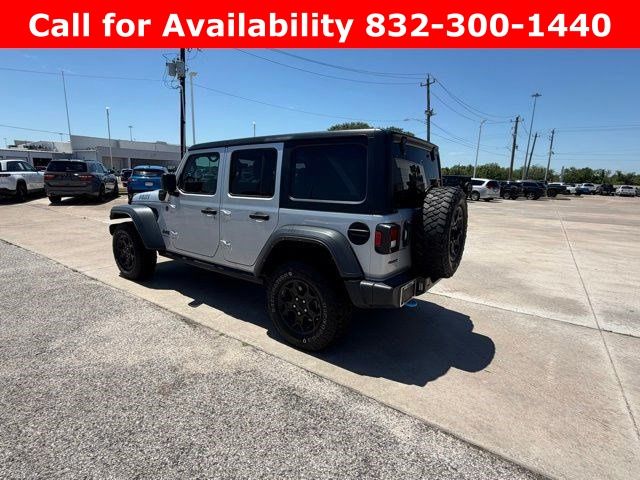 2023 Jeep Wrangler Base 4xe Silver at DeMontrond Gulf Freeway