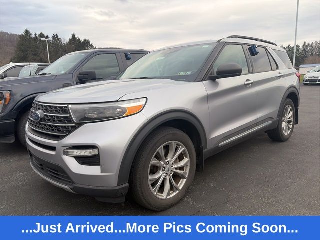 Silver Metallic 2020 Ford Explorer XLT AWD SUV / Crossover All-Wheel Drive Automatic