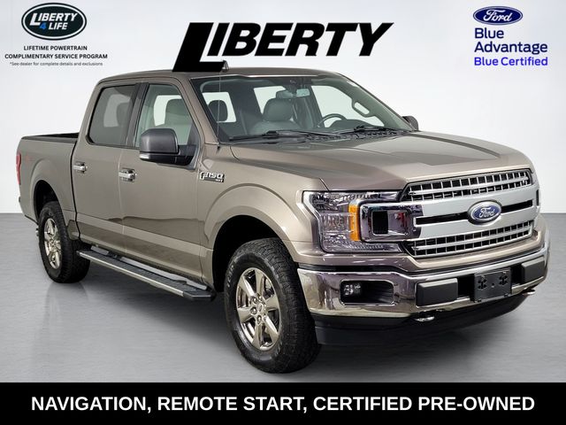 Stone Gray Metallic 2020 Ford F-150 XLT SuperCrew 4WD Pickup Truck Four-Wheel Drive Automatic