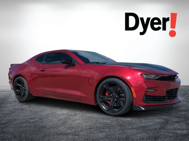 Wild Cherry Tintcoat 2021 Chevrolet Camaro 1SS Coupe RWD Coupe Rear-Wheel Drive 6-Speed Manual
