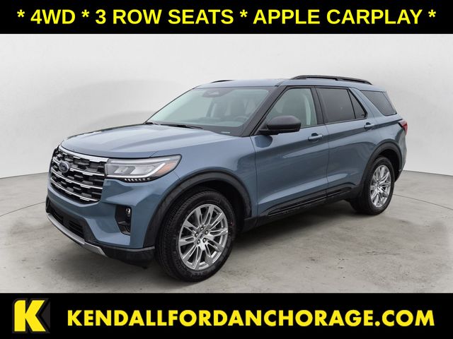 Vapor Blue 2026 Ford Explorer SUV / Crossover All-Wheel Drive Automatic