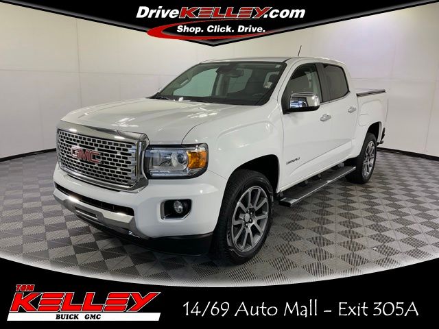 Summit White 2019 GMC Canyon Pickup Truck Four-Wheel Drive 8-Speed Automatic