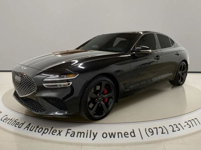 Black 2026 Genesis G70 Sedan Rear-Wheel Drive 8-Speed Automatic