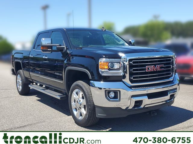 Onyx Black 2018 GMC Sierra 2500HD Pickup Truck Four-Wheel Drive 6-Speed Automatic Overdrive
