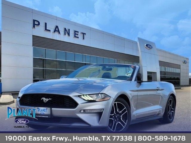 Silver Metallic 2020 Ford Mustang EcoBoost Premium Convertible RWD Convertible Rear-Wheel Drive Automatic